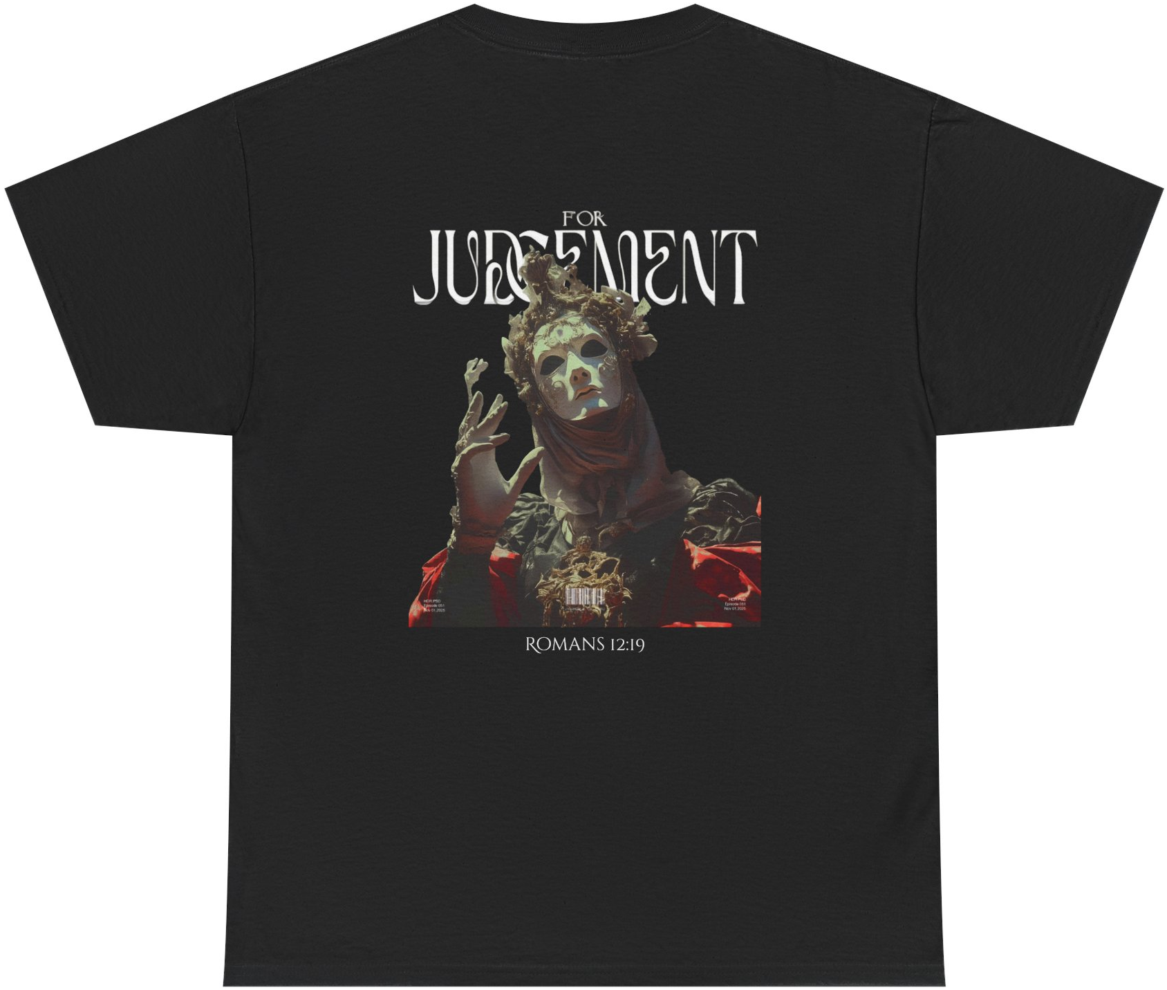 BALDWIN JUDGEMENT SHIRT - BLACK